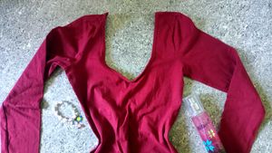 MAROON HOT BACKLESS BODYCON FOR WOMEN