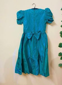 Vintage Turquoise Party Dress