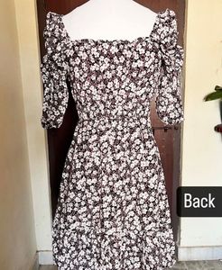 Floral Print Mini Dress🦄🦋🎀