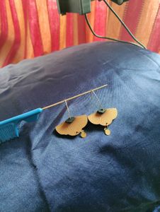Dangling Wooden Earrings