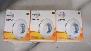 Wipro Garnet LED Lights (pack of 6)