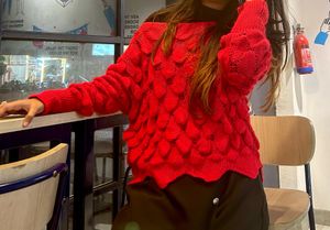 Red Colour Sweater 🥰❤️