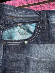 Spykar Y2K Dark Wash Denim Jeans