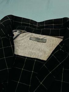 Black Casual Ether Shirt , Size :M