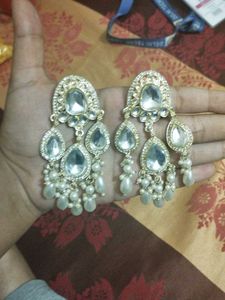 Elegant Kundan Earrings