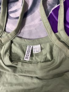H&M Basic Tank🫒