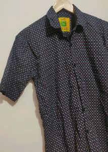 Black ⚫ Printed Shirt For Boy Or Men 38 Chest