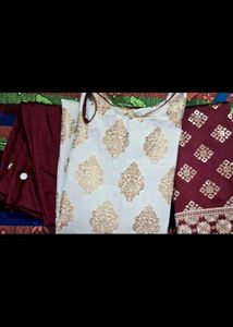 Beautiful Kurti Set With Dupatta