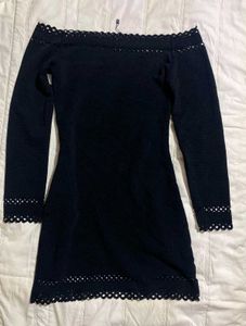 Chic Black Off-Shoulder Dress