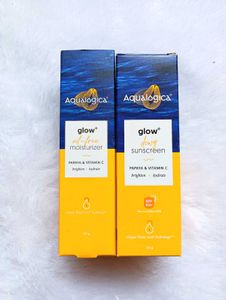 Combo Of Aqualogica Sunscreen +  Moisturizer