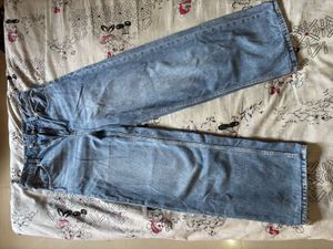 H&amp;M Wide Leg Denim Jeans