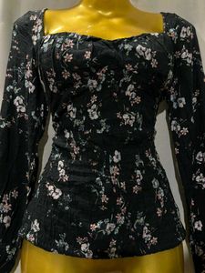 Floral Long Sleeve Top