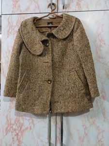 Brown Tweed Coat