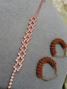 Beautifullll Earnings And Bracelet