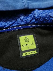 Men&#39;s Blue &amp; Black Casual Hoodie