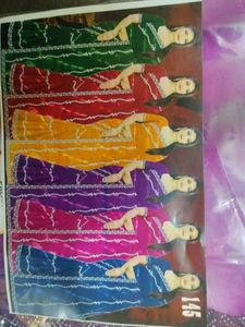 Tie And Dye Crush Saree