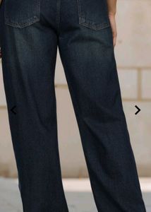 Dark Wash Straight Leg Jeans