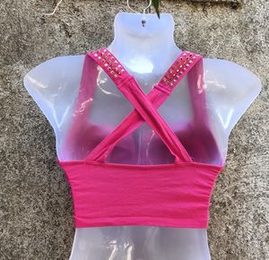 Pink Sleeveless Blouse