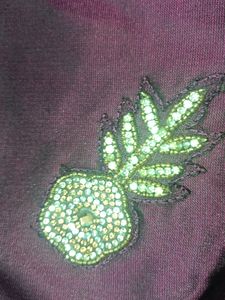 Party Wear New Gown Wine Colour