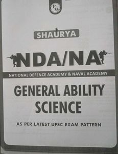 NDA/NA General Ability Science Book