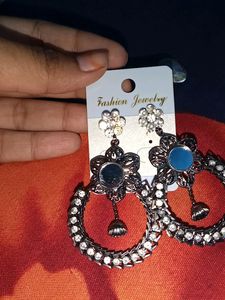 Oxidised Earing