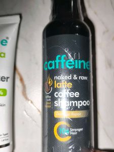 mCaffeine Coffee Face Wash, Moisturizer &amp; Shampoo
