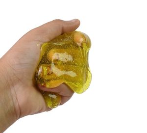 Soft Jar Slime Combo Of Gliter And Crystals