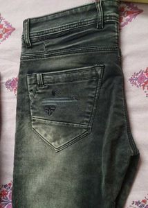 Black Wash Denim Jeans