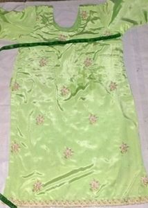 Silk Green Suit