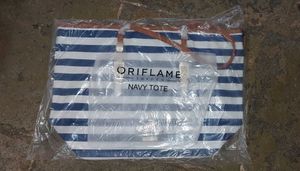 Navy Tote Bag