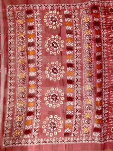 Brand New Block Print Chanderi Saree