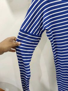 Blue Stripes Top