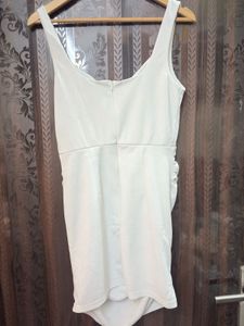 Shein White Bodycon Mini Dress