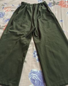Olive Green Culottes