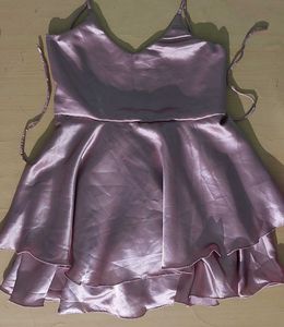 Short Satin Frock