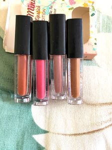 4 Shades Of Lipsticks In One