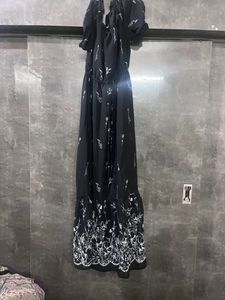 Black Off Shoulder Maxi Dress