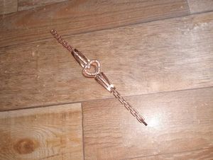 Rose Gold Heart Bracelet