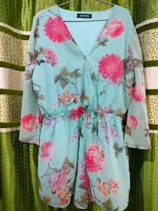 Floral Sassafras Romper