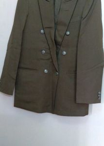 Elegant Olive Blazer