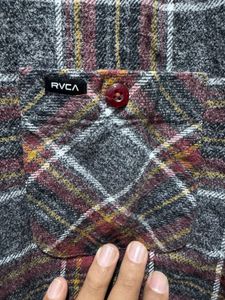 RVCA Regular Fit Flannel Shirt