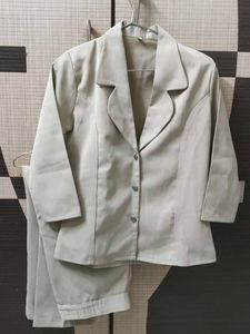 Beige Formal Suit