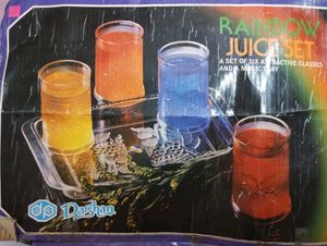Juice Set with 6 Glasses &amp; Tray