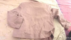 Vintage Pink Suede Jacket  Women Coat🧥