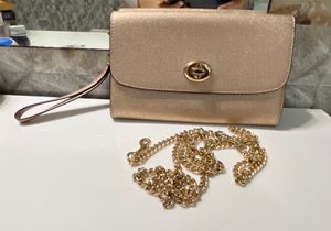 Authentic CoachRose Gold Party Sling