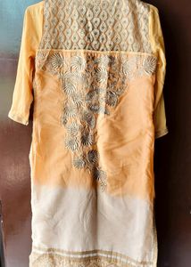 Kurta Set With Churidar Pajama And Dupatta