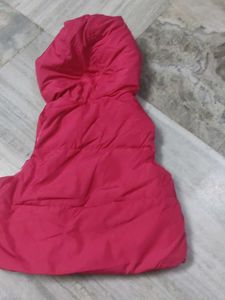 Gap reversible Cute Pink Hooded Vest