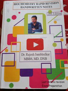 Dr. Rajesh Jambhulkar Biochemistry Notes (MBBS)