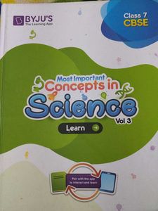 Class 7 CBSE Science Vol 3