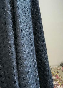 Navy Blue Embroidered Kurta